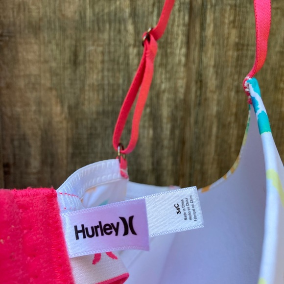 Hurley Logo Splash Color Bra - Picture 2 of 4